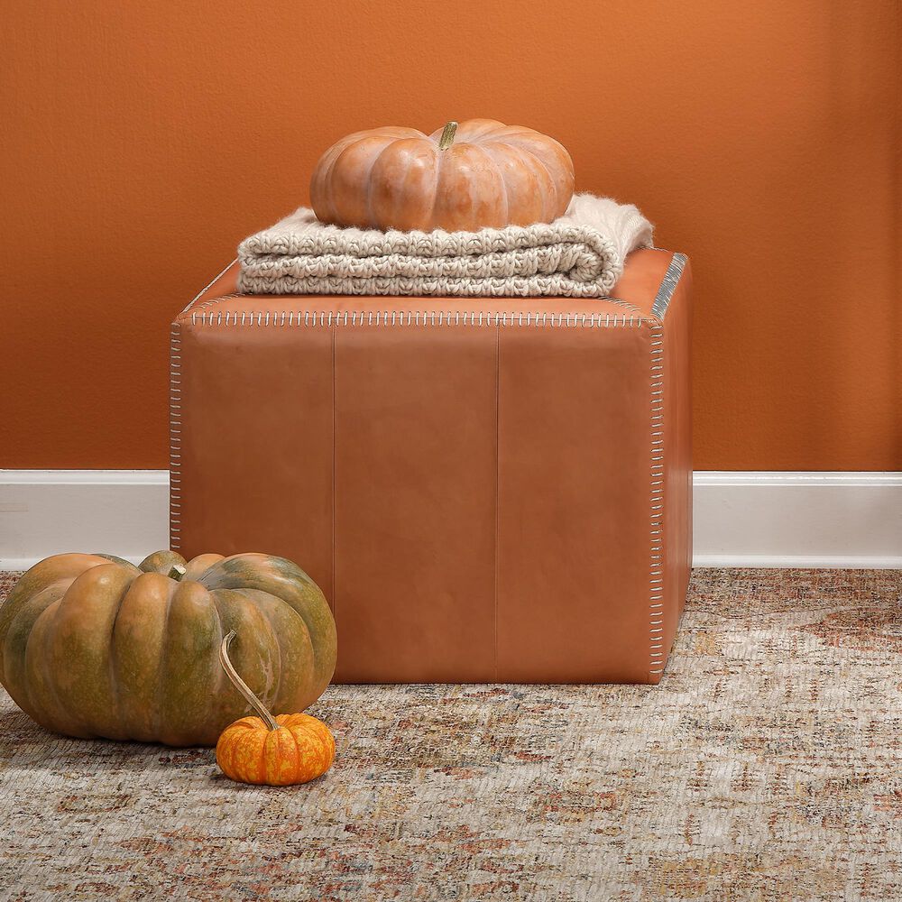 Splendor Living Glenwood Small Ottoman in Buff, , large