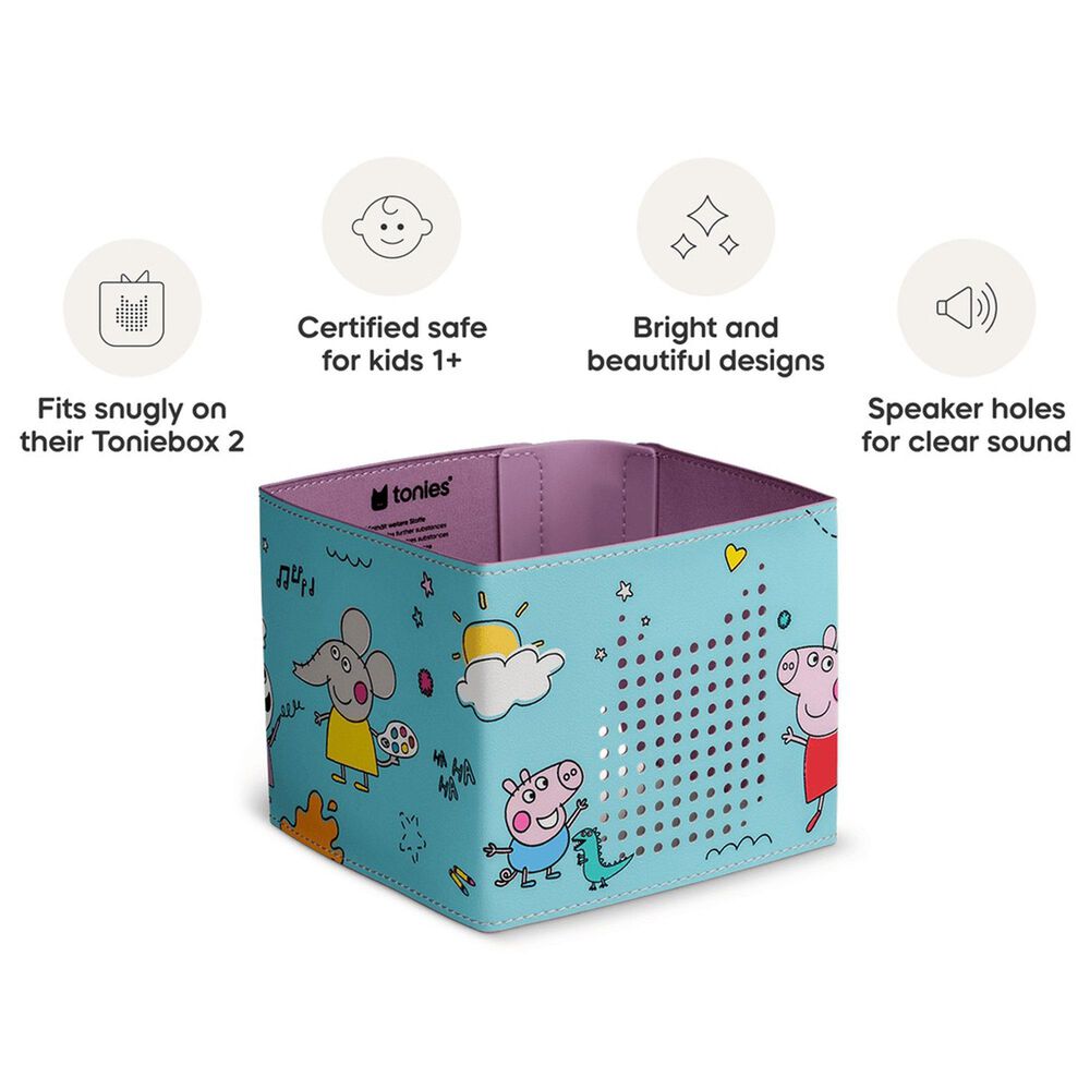 Tonies Peppa Pig Sleeve Audio Player for Kids, , large