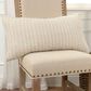 Rizzy Home 14" x 26" Down Filled Lumbar Pillow in Neutral, , large