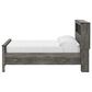 Ashley Frandern Full Bookcase Bed with Storage in Warm Gray, , large