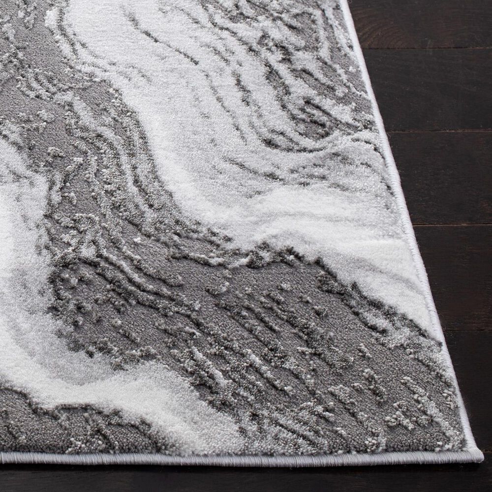 Safavieh Craft CFT844F 5&#39;3&quot; x 7&#39;6&quot; Light Grey and Grey Area Rug, , large