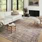 Amber Lewis x Loloi Georgie 10" x 14" Bordeaux and Antique Area Rug, , large