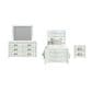 Mayberry Hill Tobais 4-Piece Twin Bed Set in White, , large