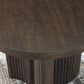 Ashley Korestone End Table in Dark Brown, , large