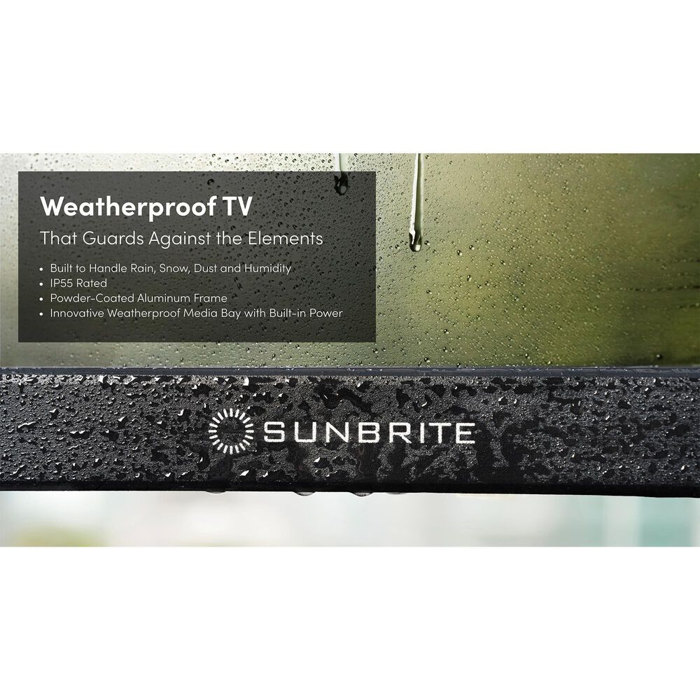 Sunbrite 55" Veranda 4 Series - Smart Outdoor TV - Full Shade - 4K UHD HDR, , large