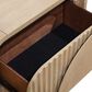 Furniture of America Tangentry 2-Drawer Nightstand in Natural, , large