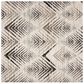 Safavieh Amsterdam AMS110A 6"7" Square Cream and Beige Area Rug, , large
