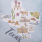 The Royal Standard State 16" x 16" Lone Star Throw Pillow in Misty Blue and Multicolor, , large