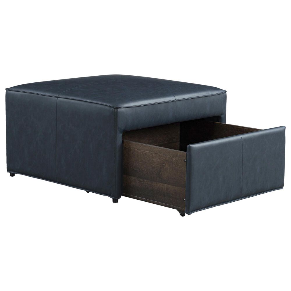 Lifestyle Solutions Hailey Storage Ottoman in Navy, , large
