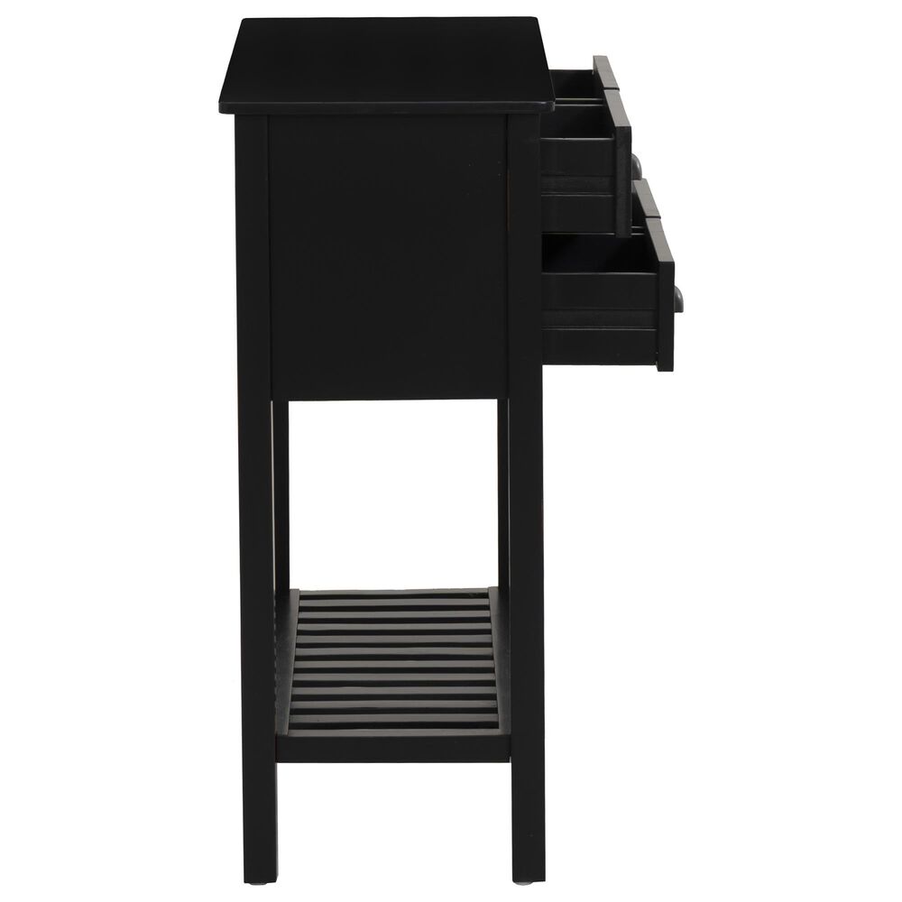 Linon Home Decor Blume 4-Drawer Console in Antique Black, , large