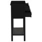 Linon Home Decor Blume 4-Drawer Console in Antique Black, , large