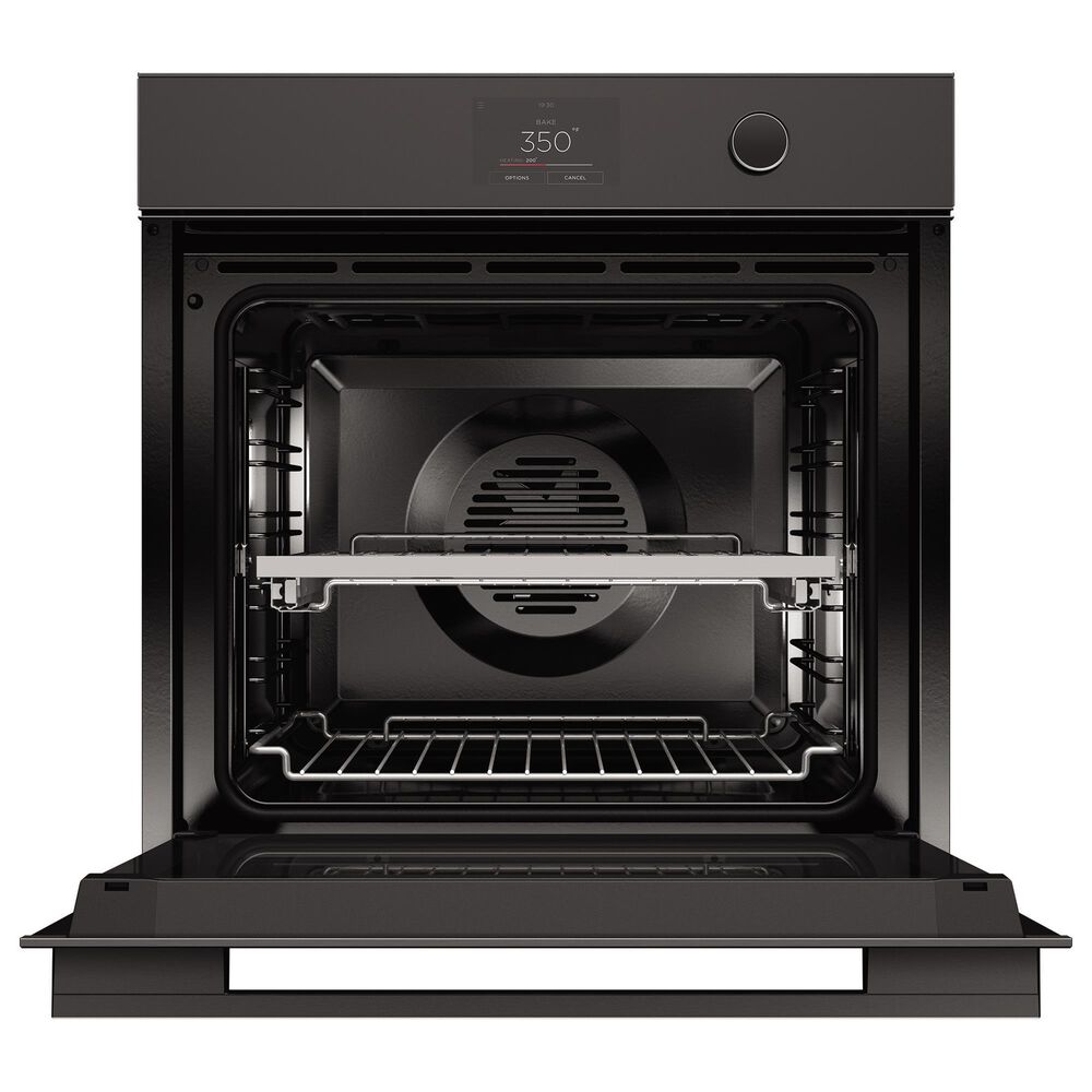 Fisher &amp; Paykel Series 9 24&quot; Minimal Single Electric Wall Oven with 16 Functions in Black, , large