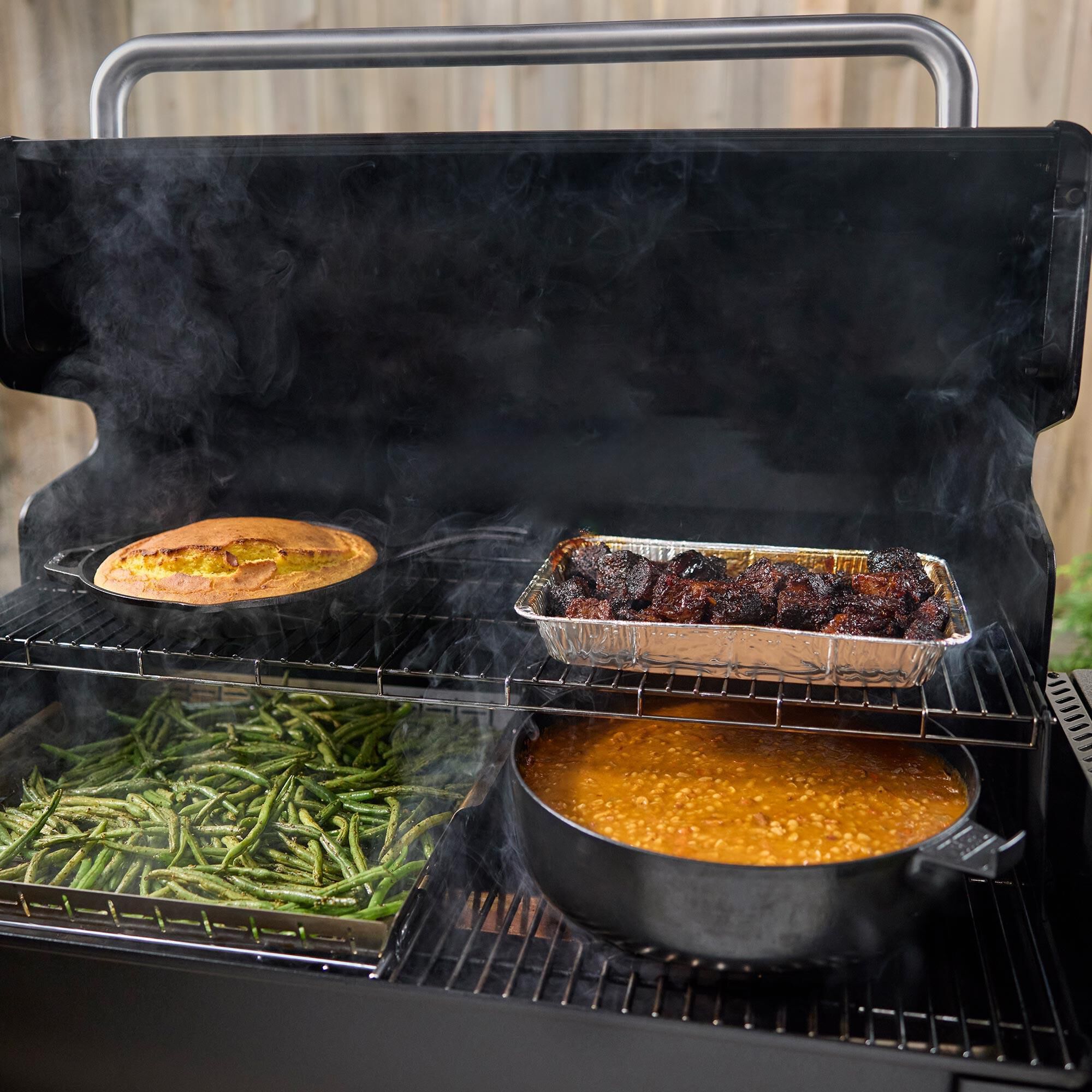Weber Smoque XL Wood Pellet Grill in Black