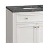 James Martin Vanities Chicago 36" Single Bathroom Vanity in Glossy White with 3 cm Parisien Bleu Quartz Top and Rectangular Sink, , large