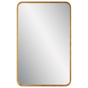 Uttermost 38" x 24" Wall Mirror in Gold Leaf, , large