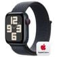 Apple Watch SE GPS + Cellular 40mm Midnight Aluminum Case with Ink Sport Loop, , large