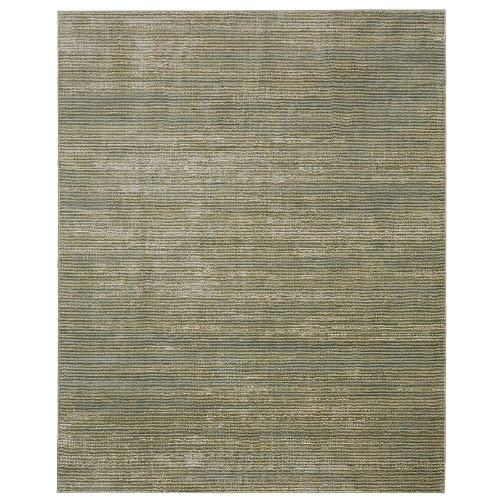 Feizy Deja 5" x 7"6" Green Area Rug, , large