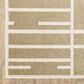 ROW by Oriental Weavers Quinn QUI04 Beige and Ivory 5"3" x 7" Area Rug, , large
