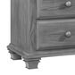 Oxford Baby Kenilworth 2-Drawer Nightstand in Graphite Gray, , large