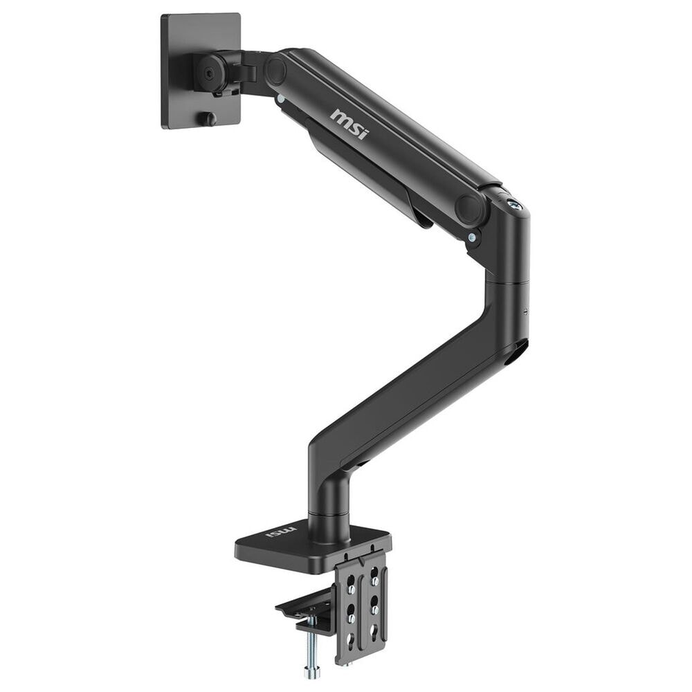 MSI Full-Motion Monitor Desk Mount for 17 to 49" Displays in Matte Black, , large