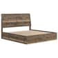 Ashley Chirason King Platform Bed in Warm Natural Brown, , large