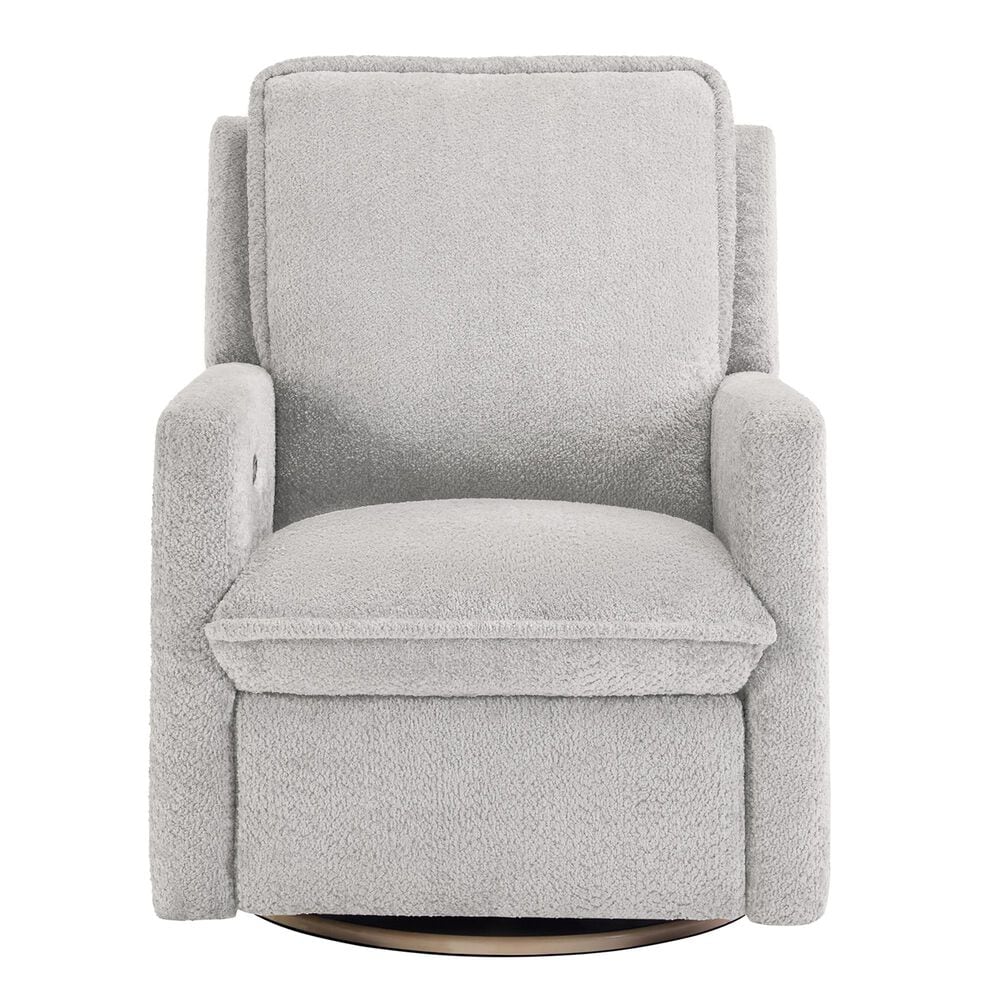 Other Ayden Swivel Glider Power Recliner in Light Gray, , large