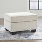 Ashley Cashton Ottoman in Snow, , large