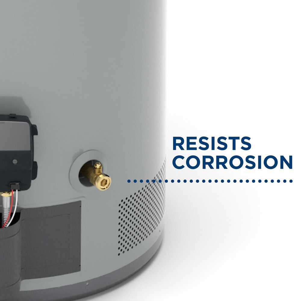 GE Appliances RealMAX Premium 40-Gallon Tall Liquid Propane Atmospheric Water Heater in Gray, , large
