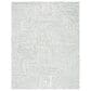 Safavieh Micro-Loop MLP176F 9" x 12" Light Grey and Ivory Area Rug, , large