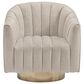 Ashley Penzlin Swivel Accent Chair in Pearl, , large