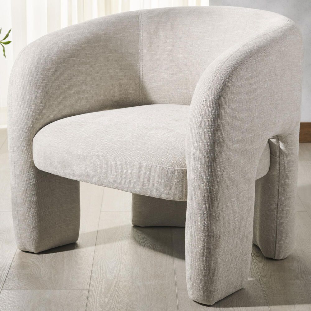 Safavieh Tamlyn Accent Chair in Beige, , large