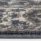 Central Oriental Minerva Hester 5" x 7"3" Vintage Blue and Alabaster Area Rug, , large