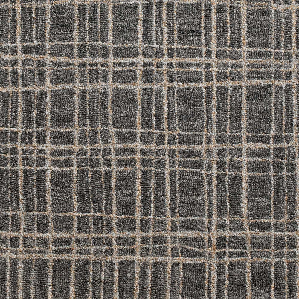 Chris Loves Julia x Loloi Polly 2&#39; x 5&#39; Graphite and Pebble Runner, , large