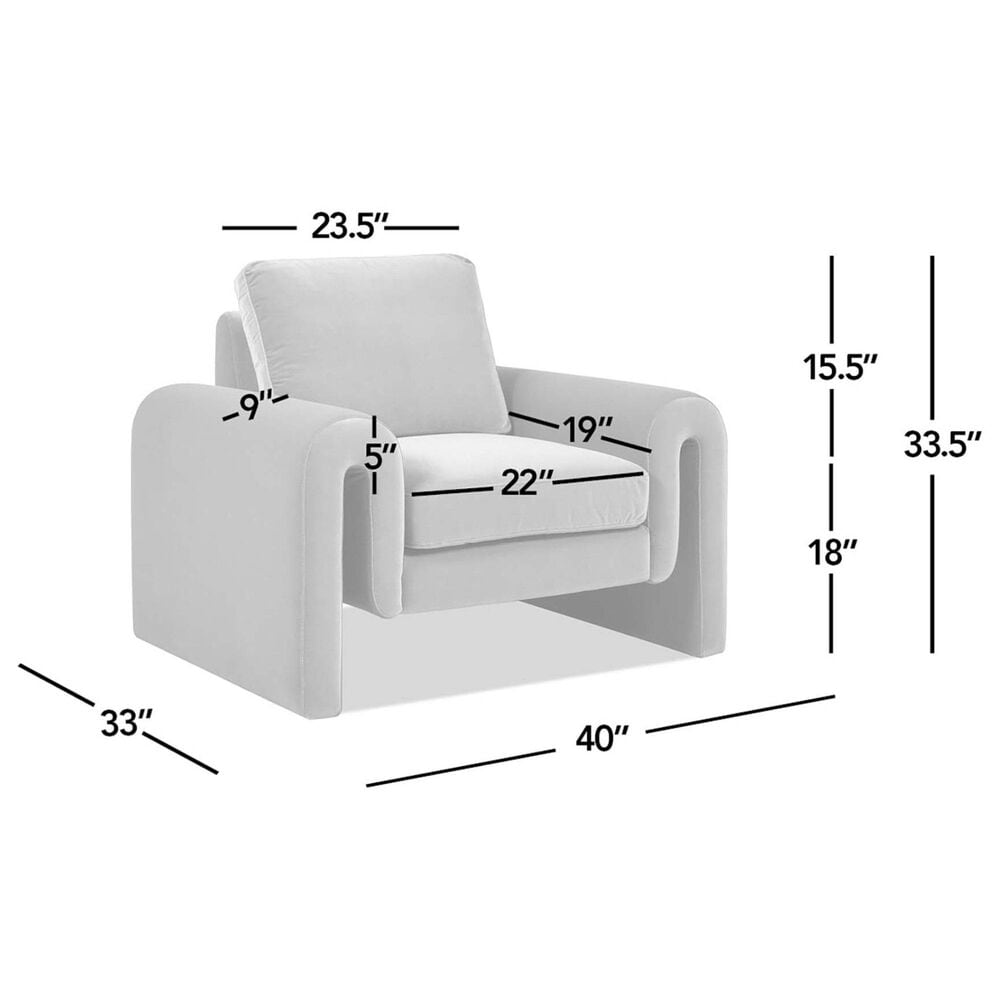 Jennifer Taylor Home Mason Accent Arm Chair in Camel Brown Beige, , large