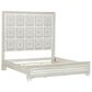 Chapel Hill Camila Queen Panel Bed in White and Silver, , large