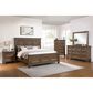 New Heritage Mariana King Panel Bed in Vintage Mocha, , large