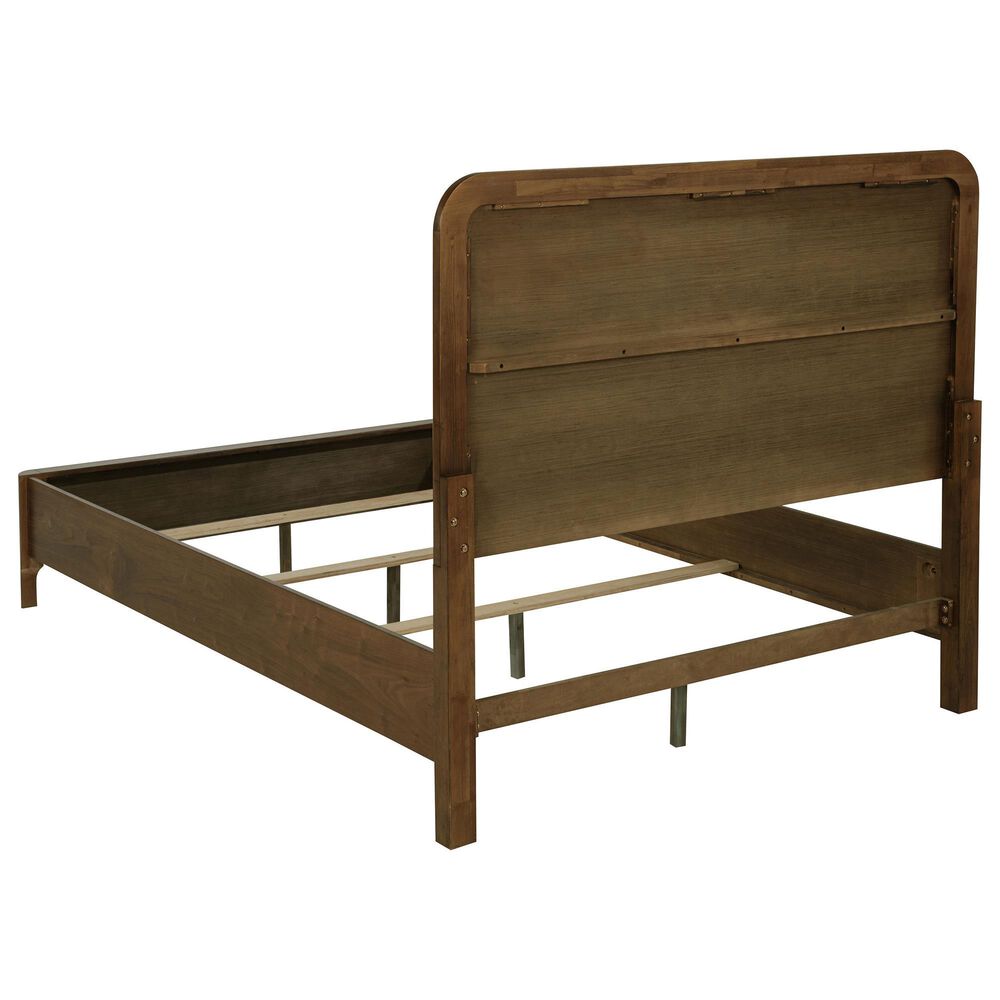 Pacific Landing Maderia Queen Side Rails and Slats in Walnut, , large