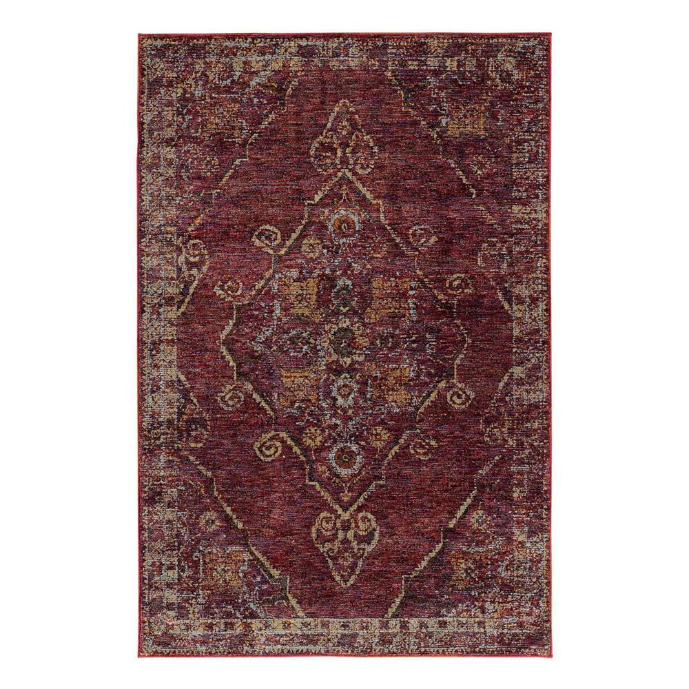 Oriental Weavers Andorra 7135E 8"6" x 11"7" Red Area Rug, , large