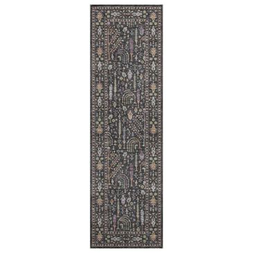 Dalyn Rug Company Hatay HY5 2"3" x 7"6" Black Runner, , large