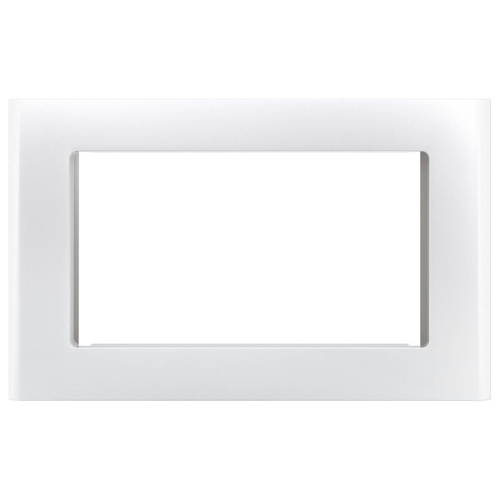 Cafe 27" Optional Built-In Microwave Trim Kit in Matte White, , large