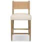 Four Hands Ferris Counter Stool in Thames Cream and Winchester Beige, , large
