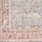 Surya Colin 7"10" x 10"2" Light Blue, Tan, Orange, Brown and Cream Area Rug, , large