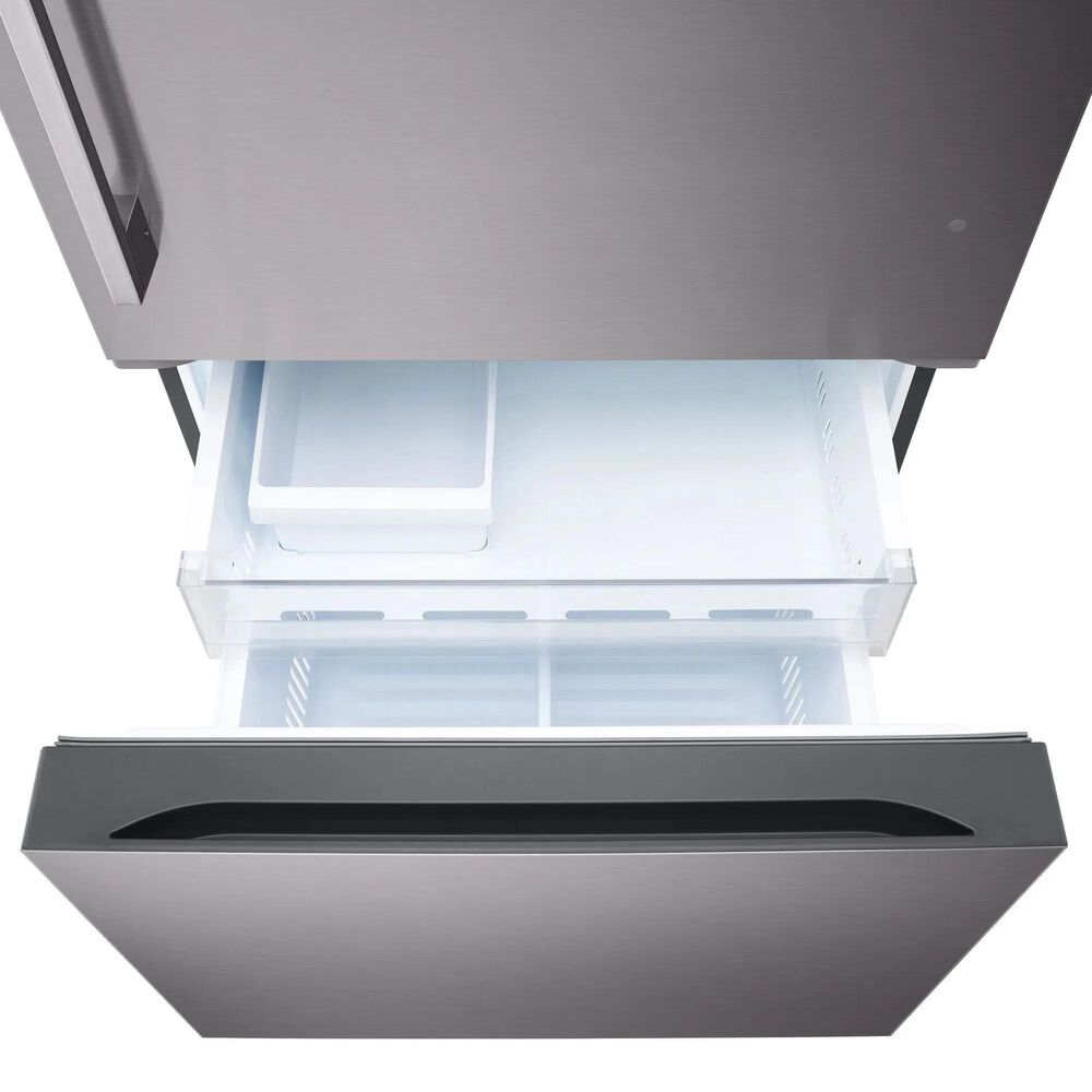 LG 26 Cu. Ft. Bottom Freezer Refrigerator in Black Stainless Steel, , large