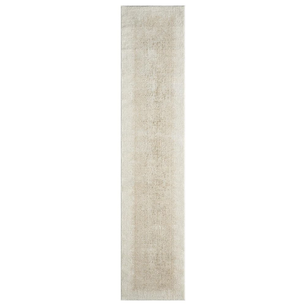 Nourison Grand Street GRN03 Ivory and Beige 2"2" x 10" Runner, , large