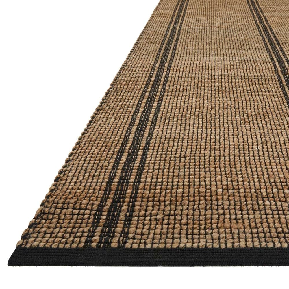 Angela Rose Colton 5&#39; x 7&#39; Natural and Black Area Rug, , large
