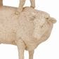 Maple and Jade Stacked Farm Animals Decorative Sculpture in Matte Cream and Red, , large