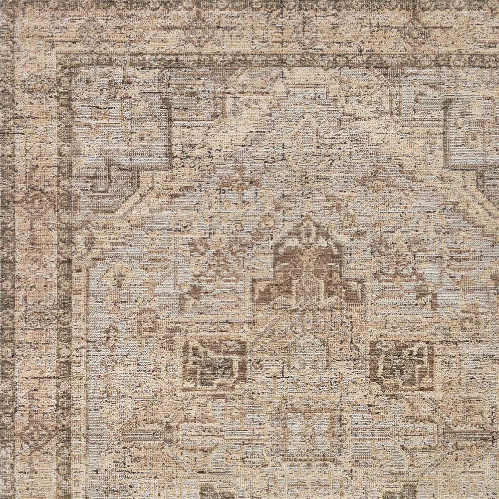 Loloi Priscilla Beige and Earth 9&#39;3&quot; Round Area Rug, , large