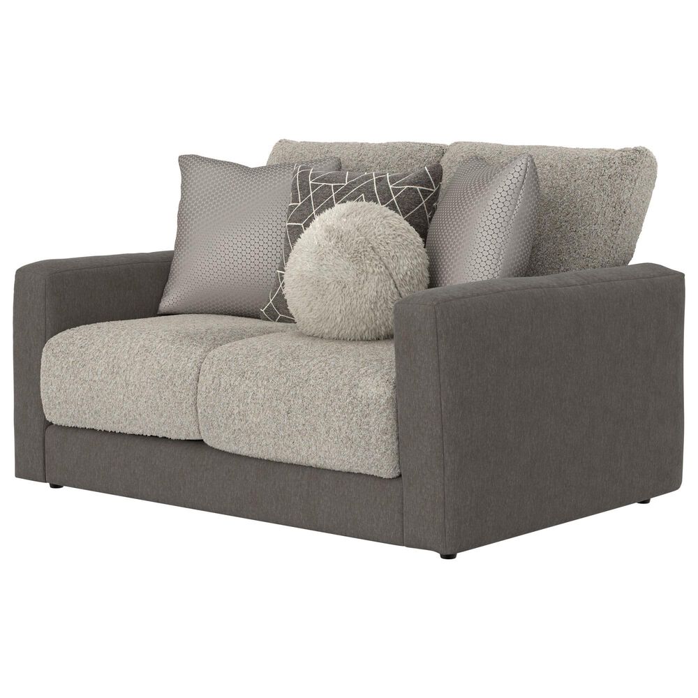 Jackson Furniture Reddington Stationary Loveseat in Fawn and Umber, , large