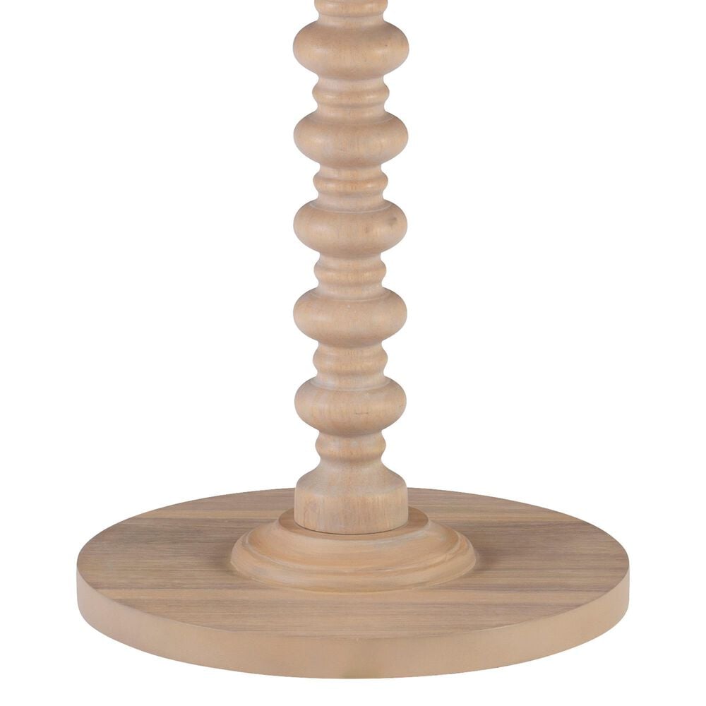 Linon Home Decor Aurora Round Side Table in Natural, , large