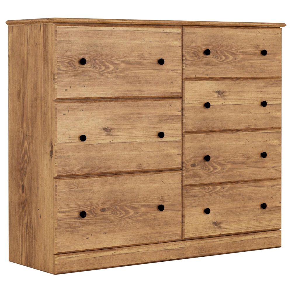 Lemoore Essentials 48" 7-Drawer Only in Saratoga Pine, , large